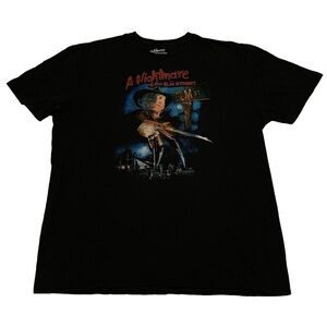 A Nightmare On Elm Street Unisex Tee Tshirt Sz XL Freddy Krueger Horror 80s 90s